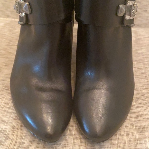 Black Leather Boots - Picture 4 of 9